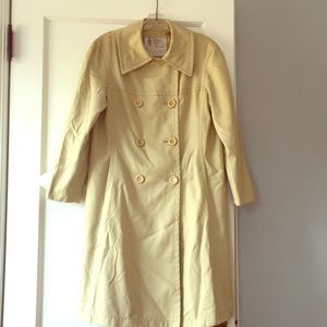 Vintage Trench Rain Coat